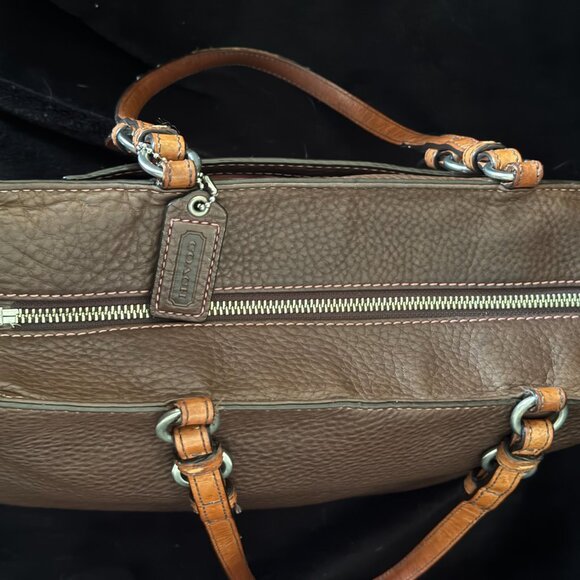Brown Coach Shoulder Bag - Picture 6 of 6